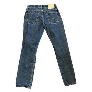 Aeropostale Denim Slim Straight Jeans Men’s Boys 29x32 Blue‎ Button Fly Casual